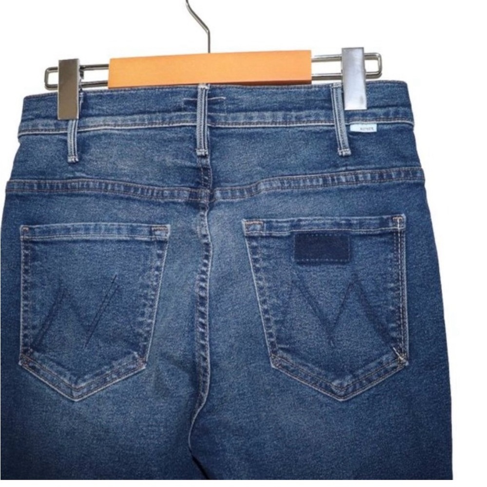 Mother The Hustler Two Step Ankle Fray Jeans - Picture 6 of 8